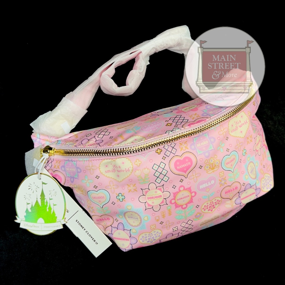 Disney SCL Stoney Clover Lane It’s A Small World Jumbo Fanny Pack - NEW